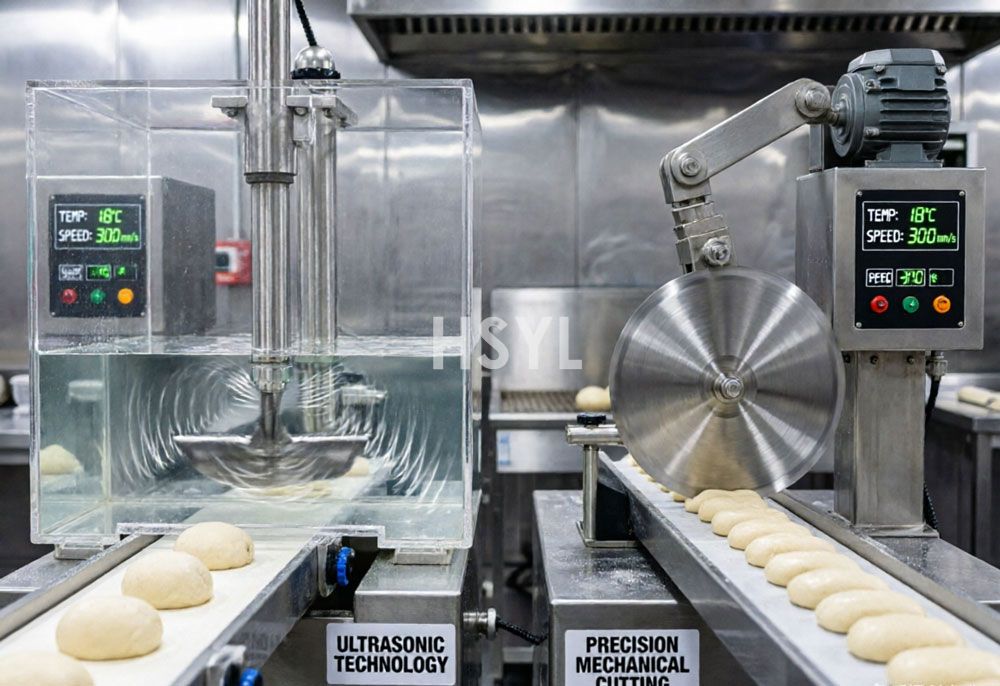 Cięcie ultradźwiękowe a mechaniczne w piekarnictwie: porównanie techniczne (obraz 1)