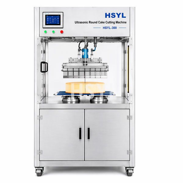 Ultrasonic Round Cake Cutting Machine