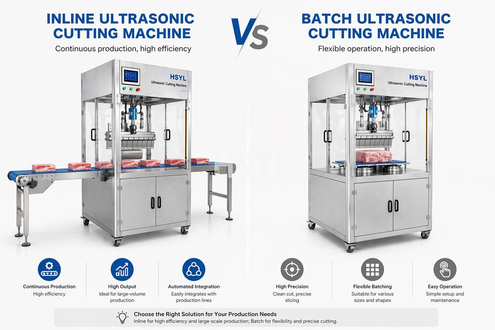 Inline vs Batch Ultrasonic Cutting | Selection Guide for Plants