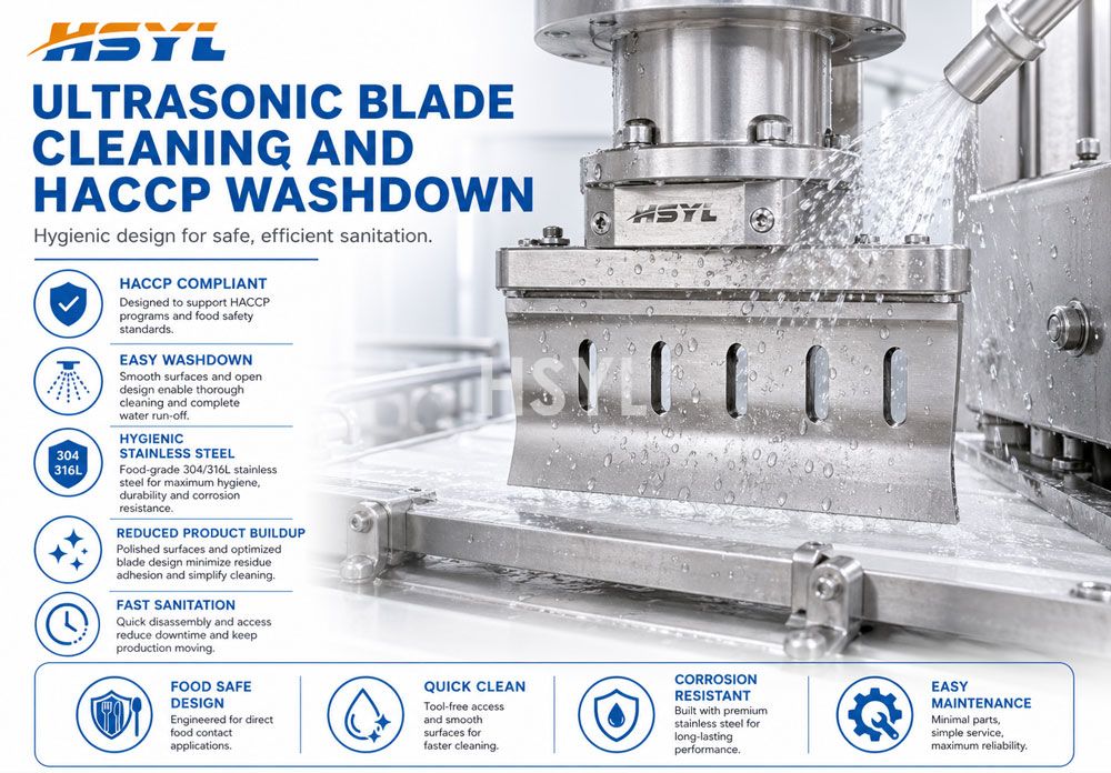Ultrasonic Blade Cleaning & HACCP Washdown Protocols image 1