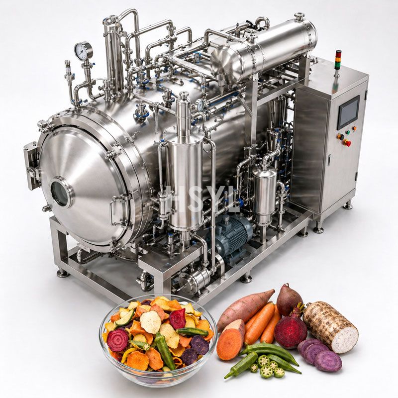 Vegetable Chips Vacuum Fryer image 3