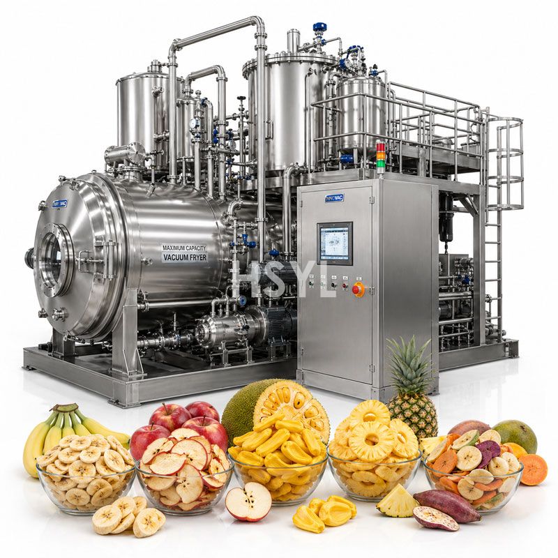 Fruit Chips Vacuum Frying Machine image 3