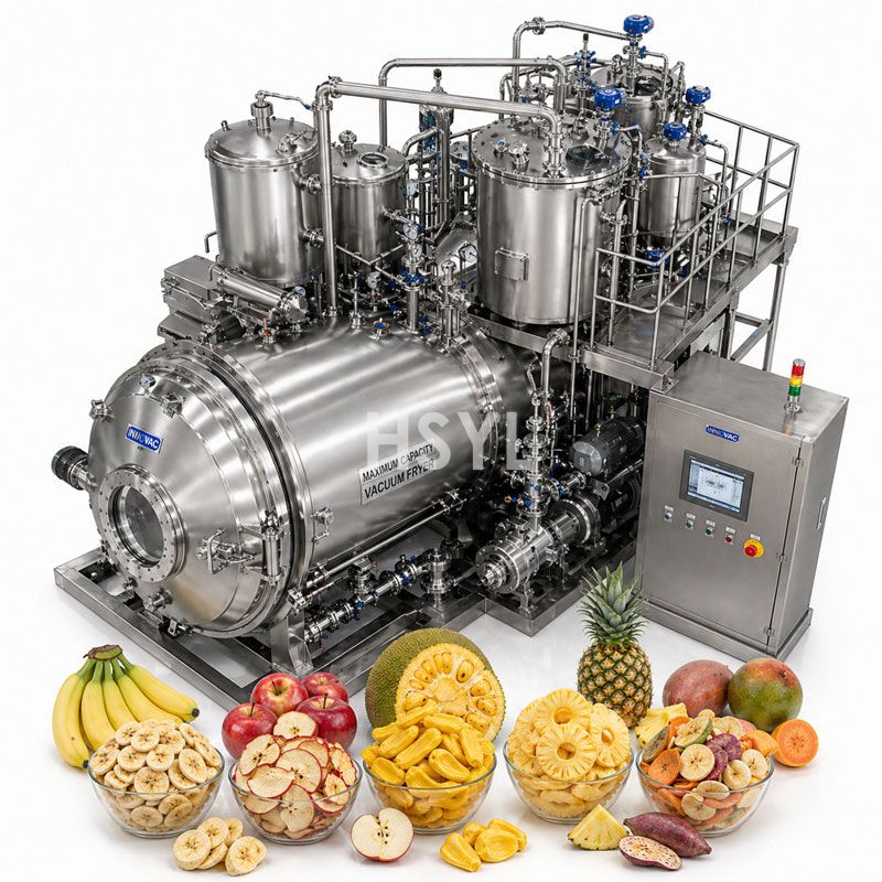 Fruit Chips Vacuum Frying Machine image 4