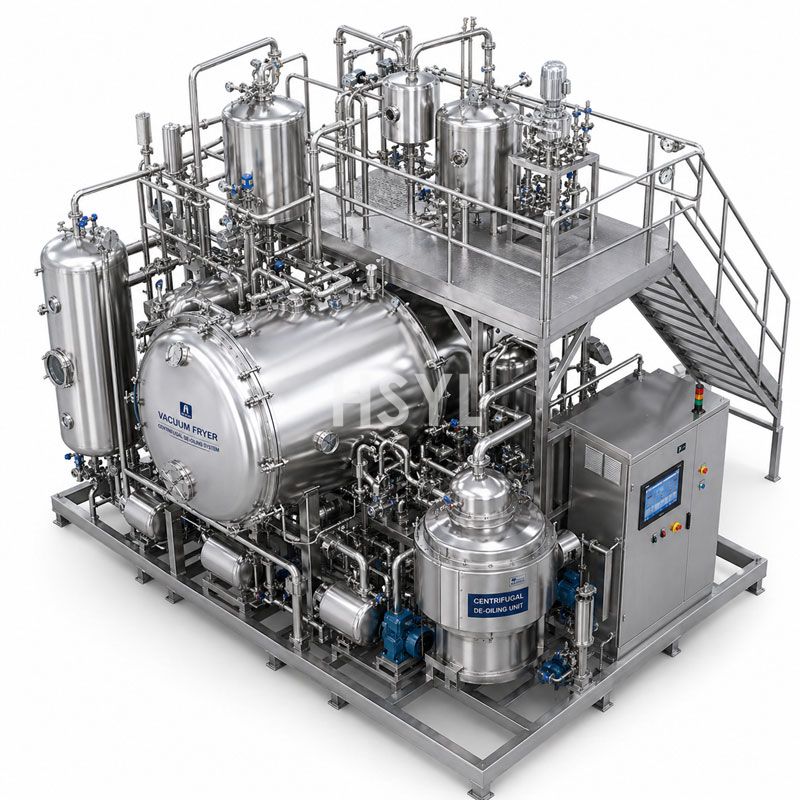 Centrifugal De-oiling Vacuum Fryer image 3