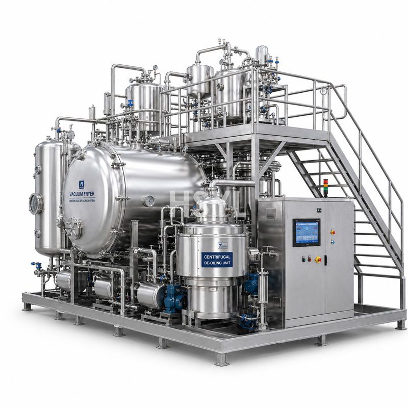 Centrifugal De-oiling Vacuum Fryer image 4