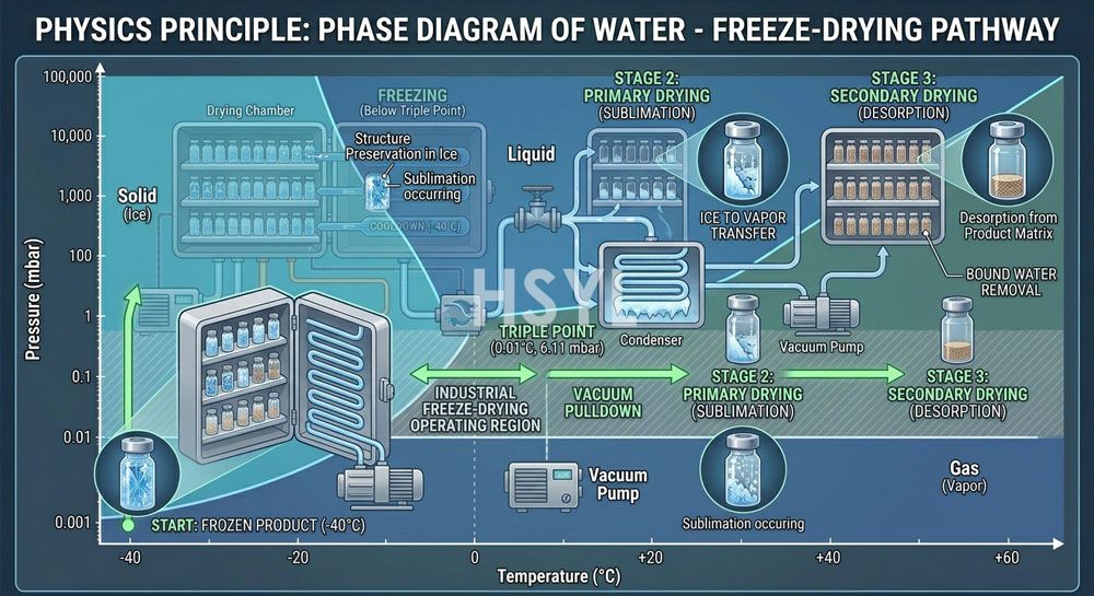How Vacuum Freeze Dryer Works: Physics and Engineering image 3
