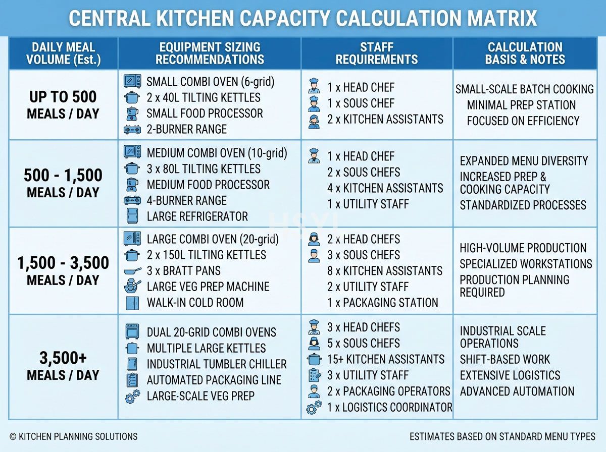 How to Choose Commercial Kitchen Equipment for a Central Kitchen image 2