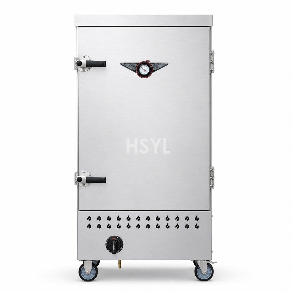 Gas Steamer Cabinet (CNG/LPG) — Dual-Fuel Commercial Steaming Equipment