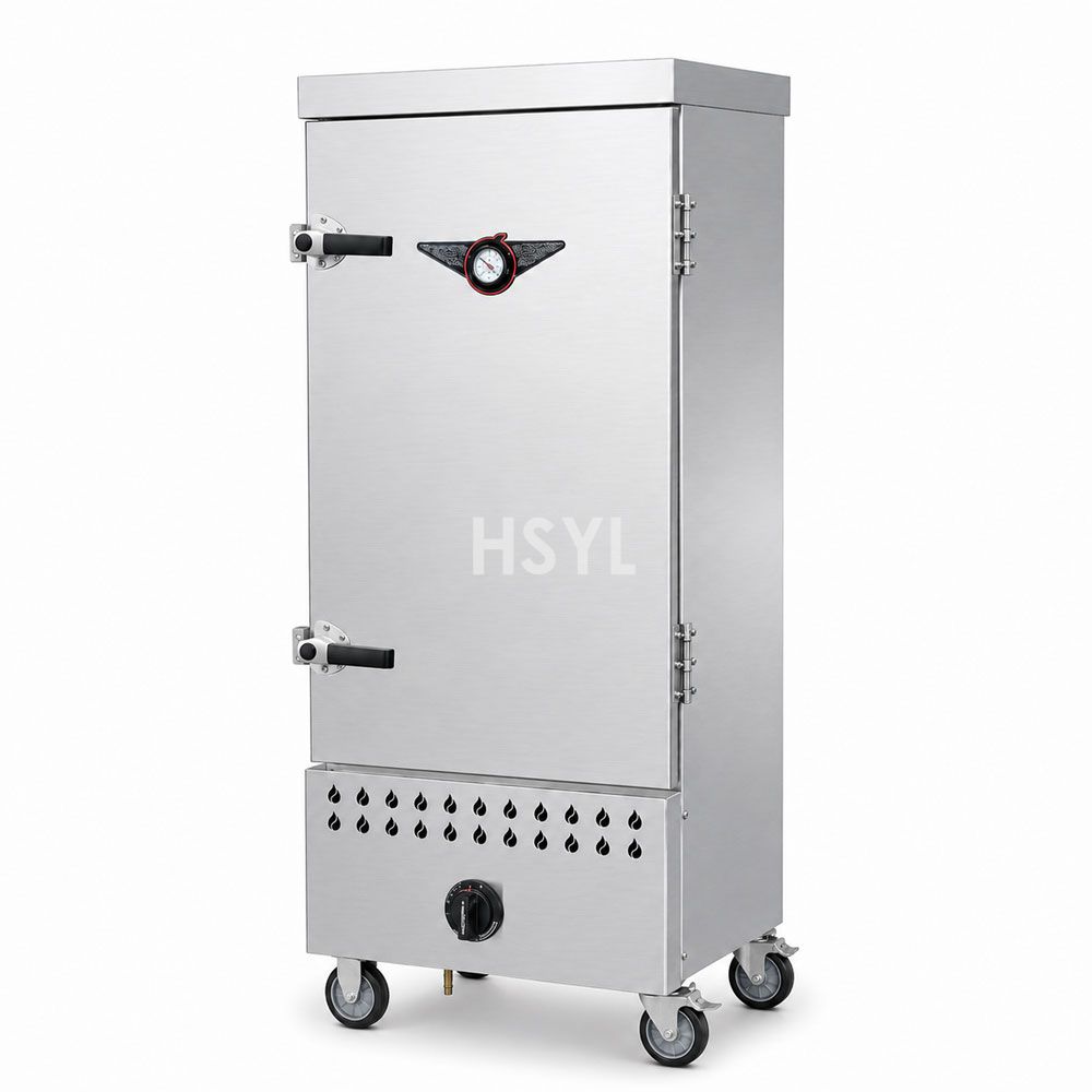 Gas Steamer Cabinet (CNG/LPG) — Dual-Fuel Commercial Steaming Equipment image 3
