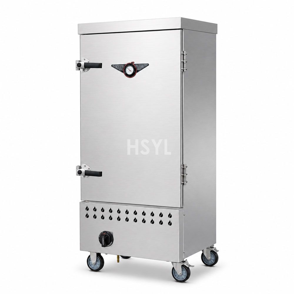 Gas Steamer Cabinet (CNG/LPG) — Dual-Fuel Commercial Steaming Equipment image 4