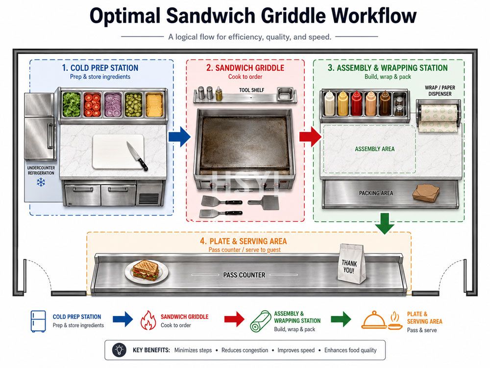 Sandwich Griddle Buying Guide: Plate Size, Temperature Control and Workflow image 2