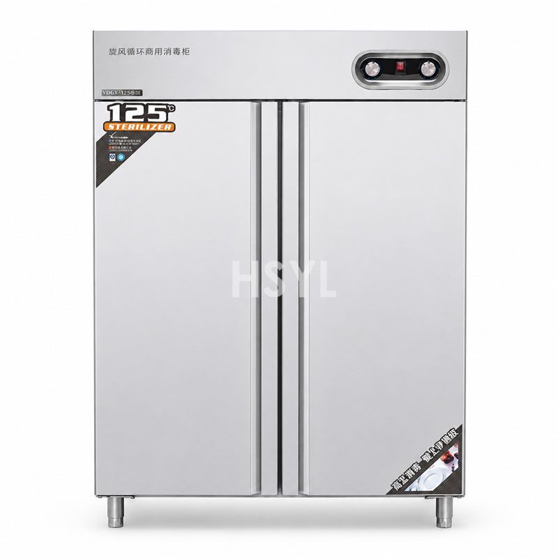 Flat-Door A Sterilizer Cabinet — 125°C Far Infrared Hot Air Circulation Commercial Sterilization Unit image 2