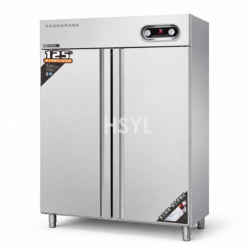 Flat-Door A Sterilizer Cabinet — 125°C Far Infrared Hot Air Circulation Commercial Sterilization Unit image 4