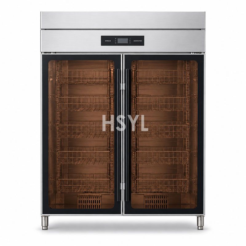 Three Temperature Disinfection Cabinet — 120°C/80°C/60°C Triple-Setting Far Infrared Disinfection Unit image