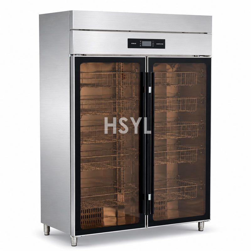 Three Temperature Disinfection Cabinet — 120°C/80°C/60°C Triple-Setting Far Infrared Disinfection Unit