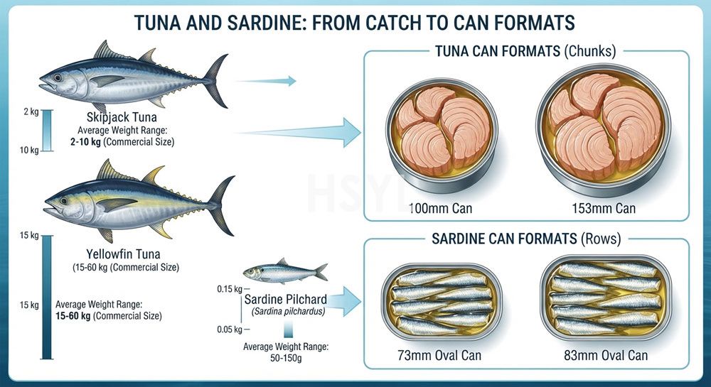 Tuna Canning Line vs Sardine Canning Line: Key Equipment Differences image 2