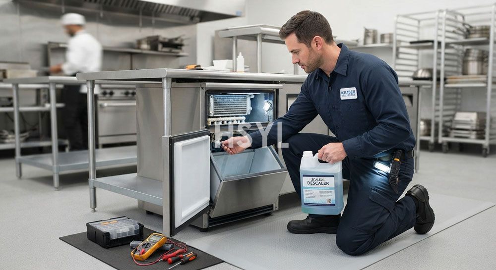 Commercial Ice Machine Maintenance: Scale, Filters and Cleaning Schedule image 1