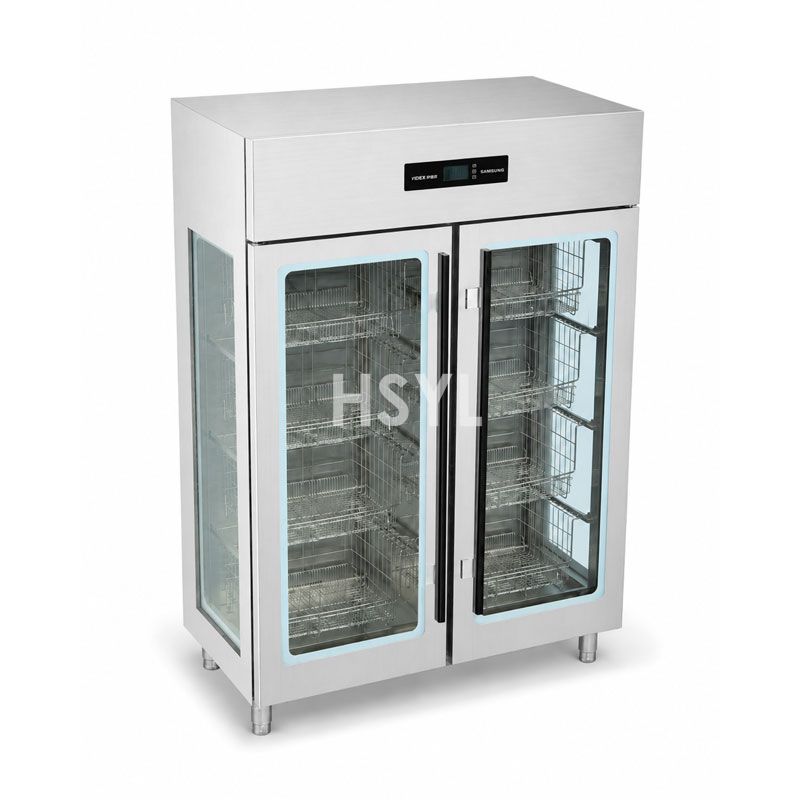 Fingerprint Resistant-E Sterilizer Cabinet — Dual-Mode UV + 120°C Hot Air Disinfection Unit for Melamine & General Utensils image 2