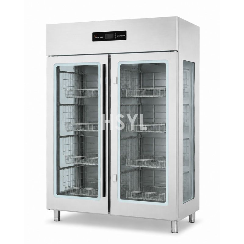 Fingerprint Resistant-E Sterilizer Cabinet — Dual-Mode UV + 120°C Hot Air Disinfection Unit for Melamine & General Utensils image 3