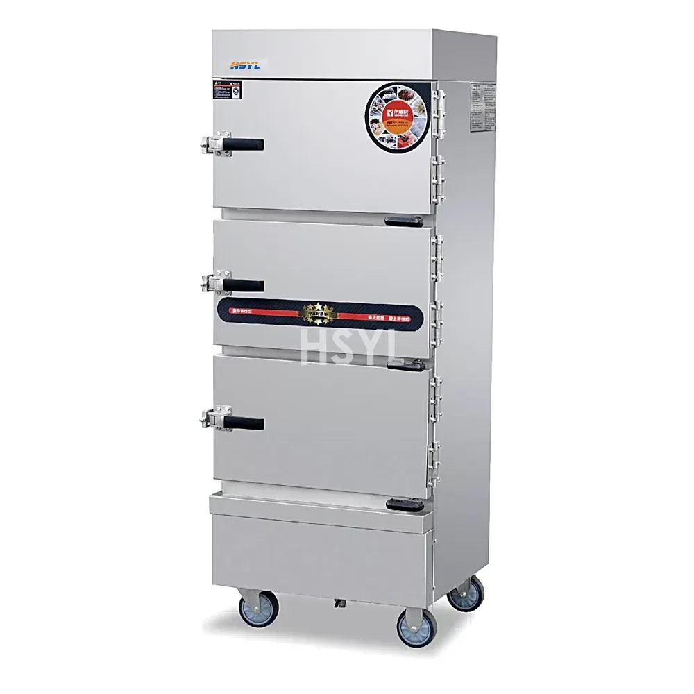 Electric Multi-layer Steamer Cabinet image 2