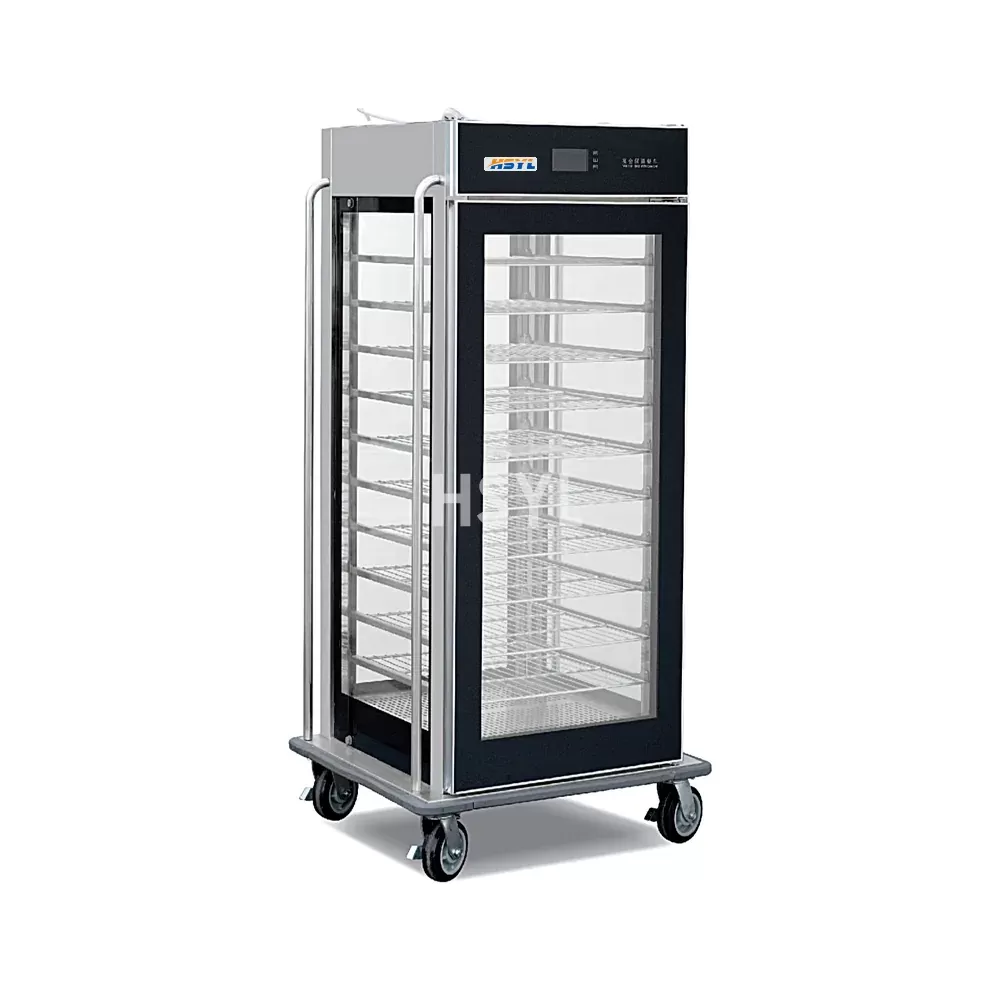 4D Glass-Door Banquet Cart