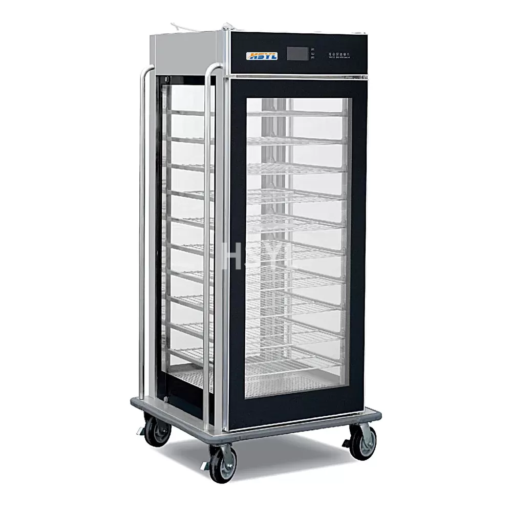 4D Glass-Door Banquet Cart image 2