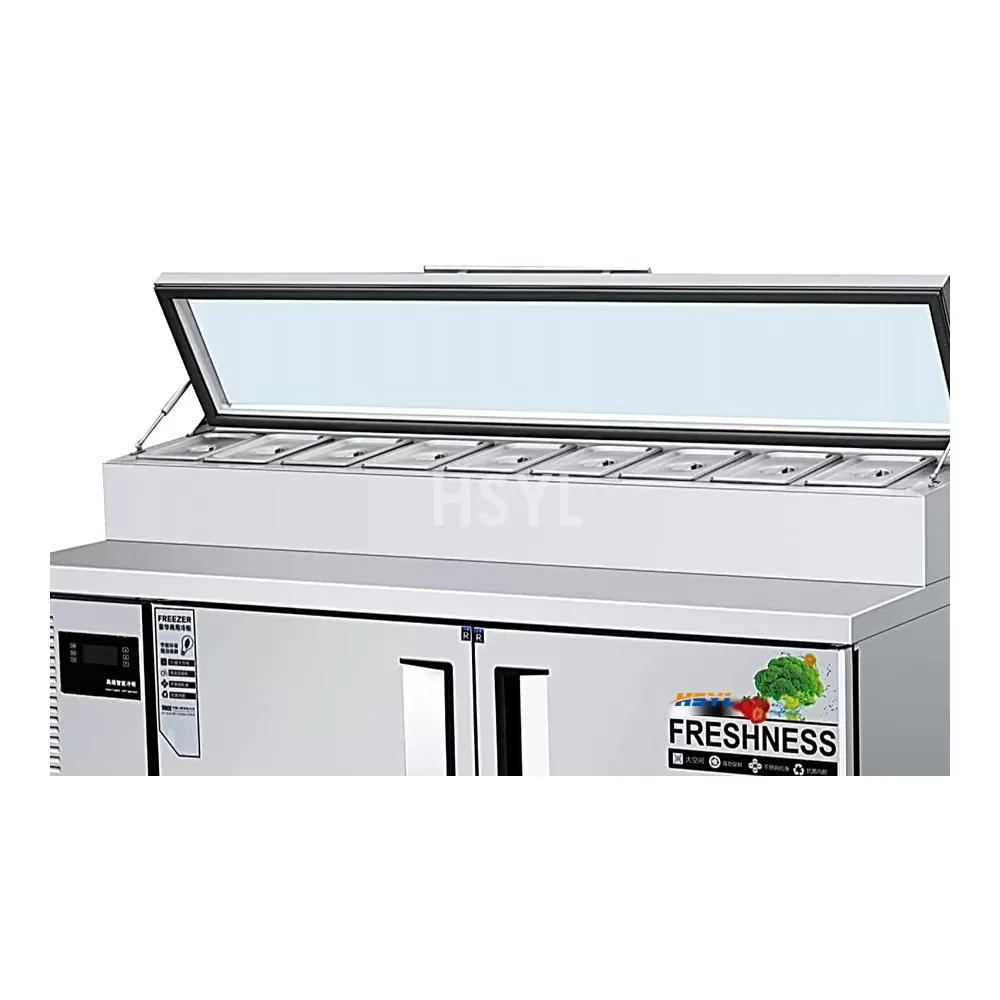 S Series Static Cooling Salad Table Fridge image 3
