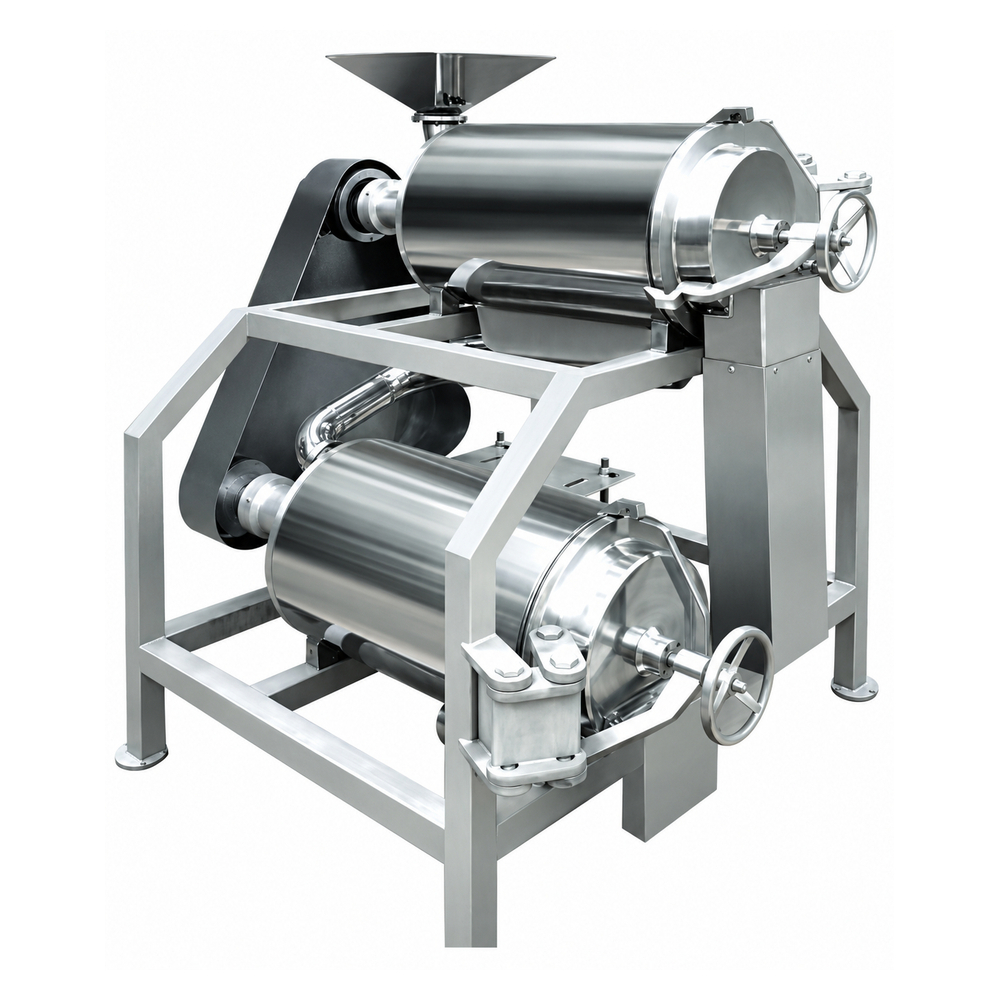 Fruit Pitting and Pulping Machine