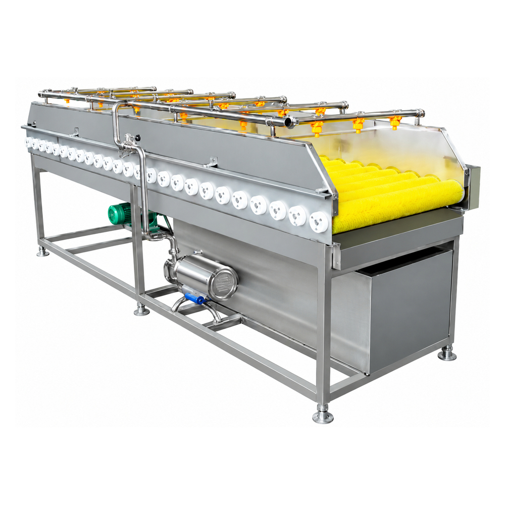 Brush Washing Machine for Fruit and Vegetables
