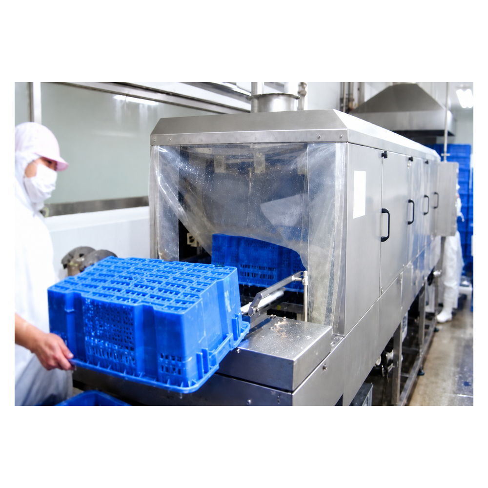 Crate and Tray Washing Machine