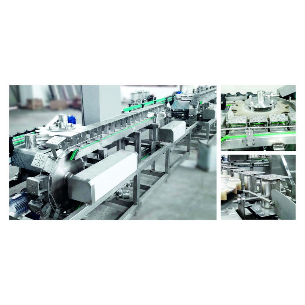 Continuous Canned Fish Draining Machine