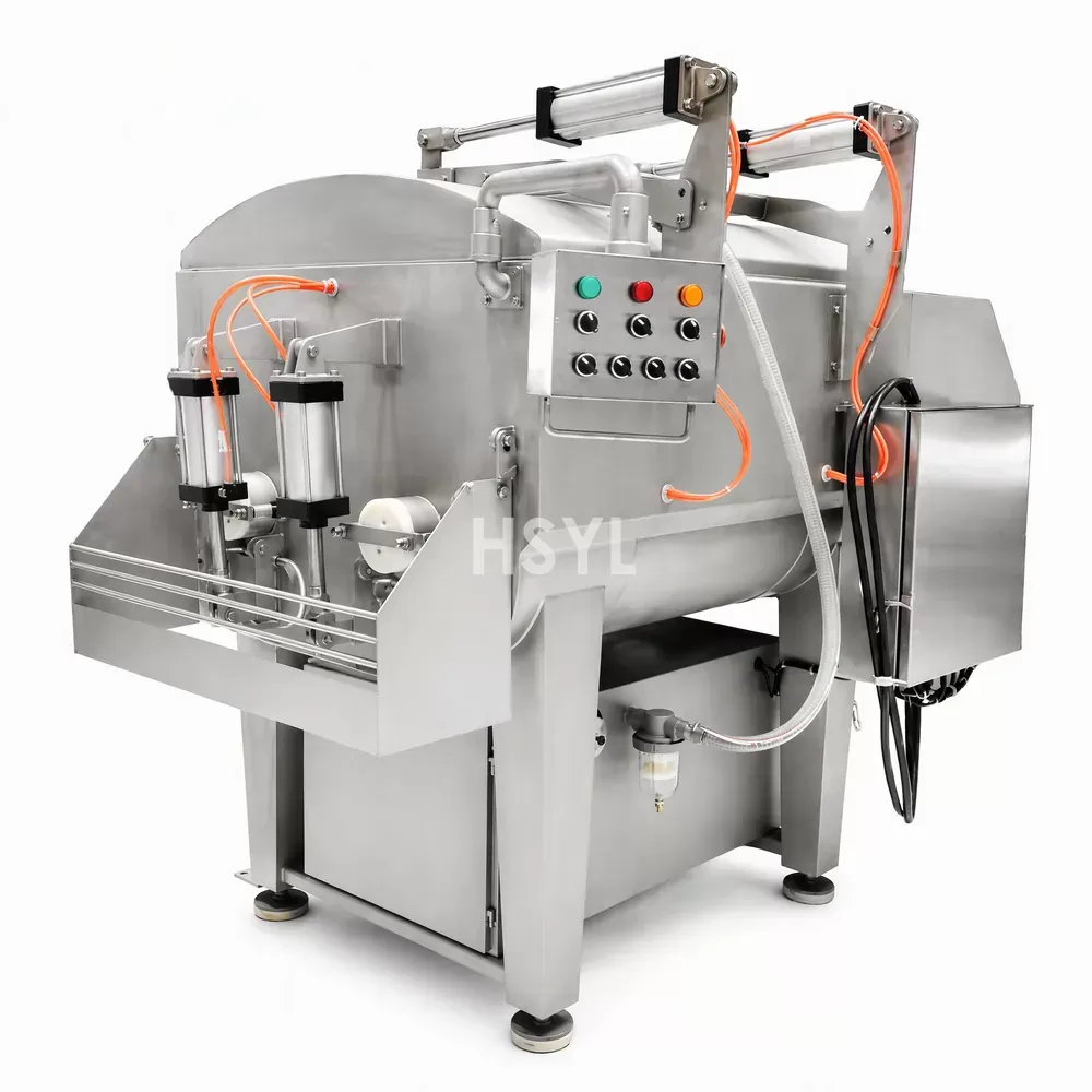 Twin-Shaft Vacuum Paddle Meat Mixer