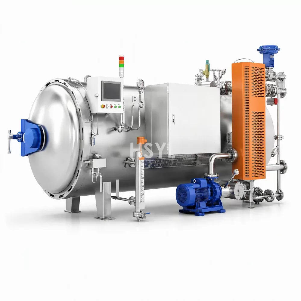 Overpressure Water Spray Retort Sterilizer