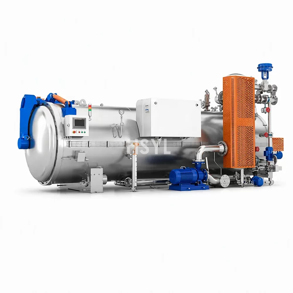 Rotary Retort Sterilizer for High-Viscosity Pâté